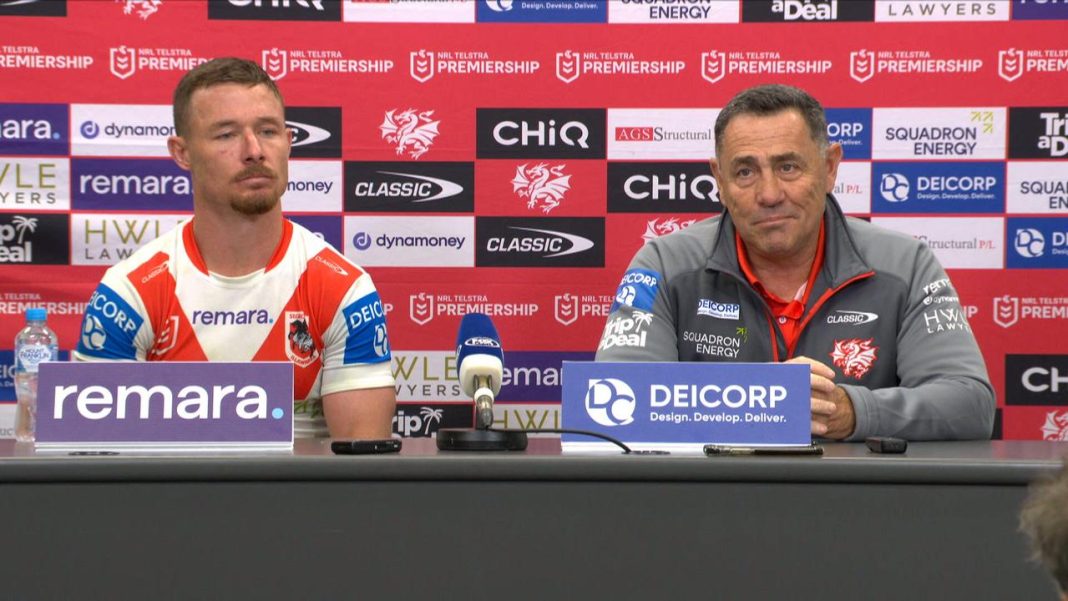‘Football god out there’: Flanno breaths sigh of relief as Dragons avoid another heartbreaker