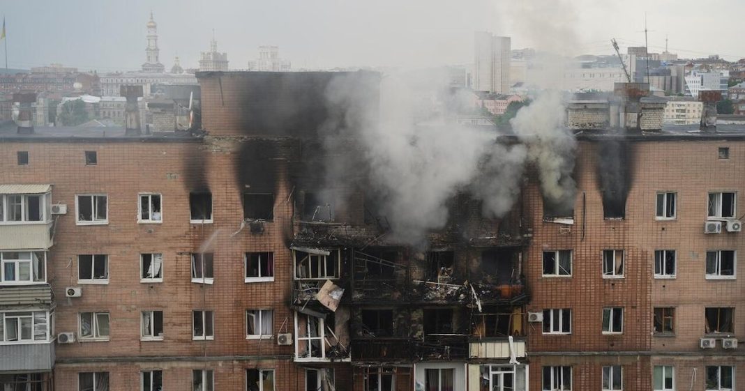 Russia pummels Ukraine's Kharkiv with drones, bombs, missiles