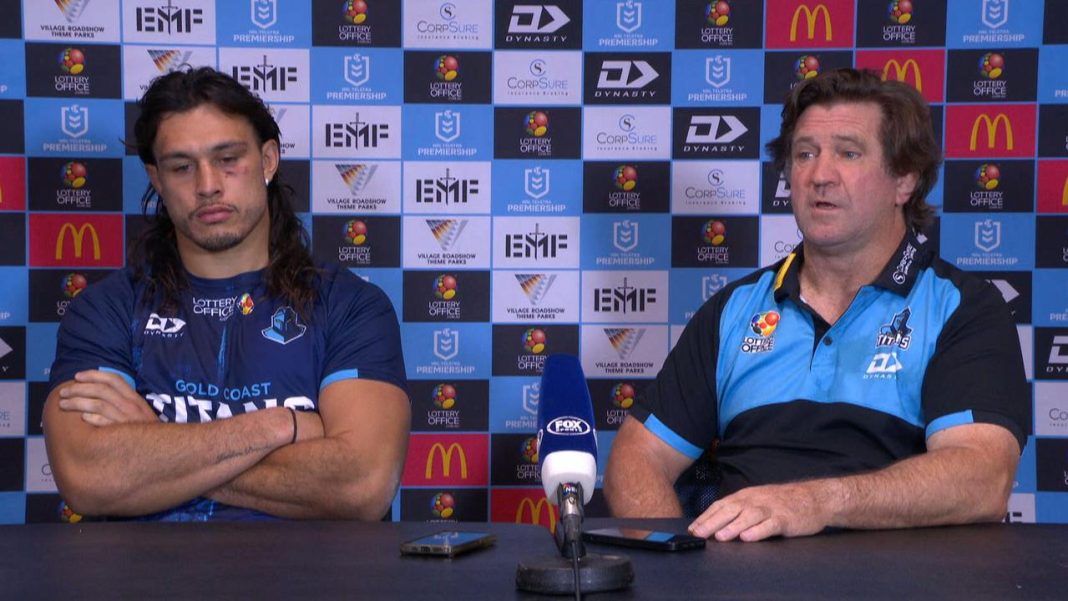 ‘Just rumour and innuendo’: Hasler responds to talk he will walk out on Titans