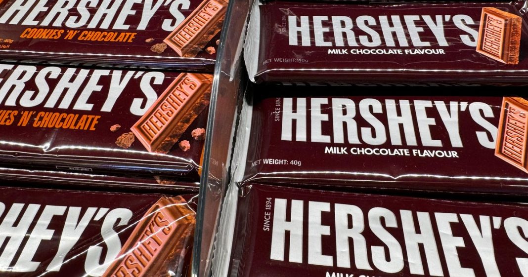 Hershey to increase candy prices by double digits amid rising cocoa costs