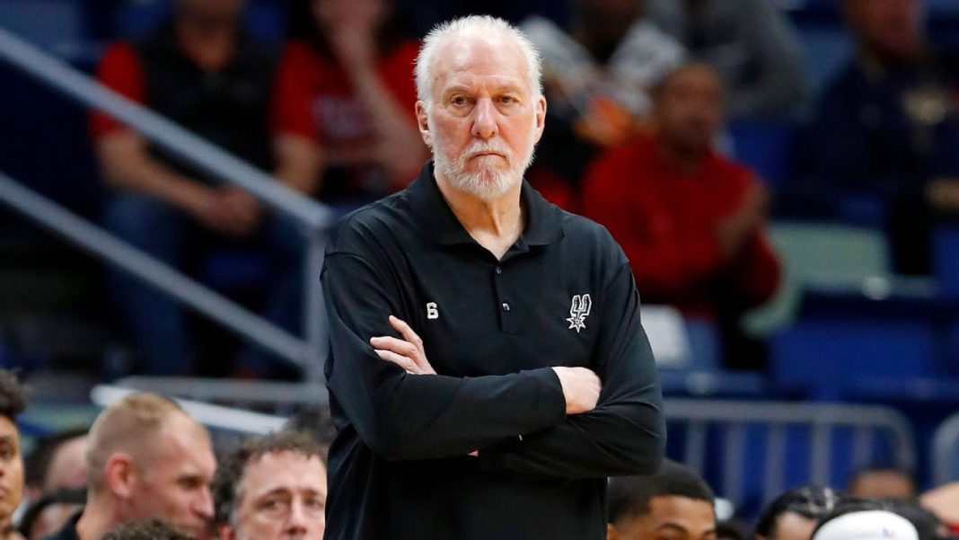 NBA adjusts Pop's record after missed games