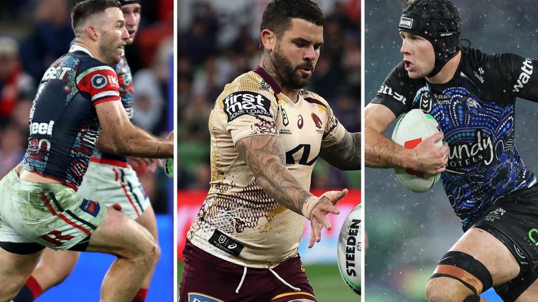 NRL 2025: Talking Points, Round 23, Brisbane Broncos halves crisis, Adam Reynolds, James Tedesco, Roosters, Dally M Medal, Bulldogs, Matt Burton